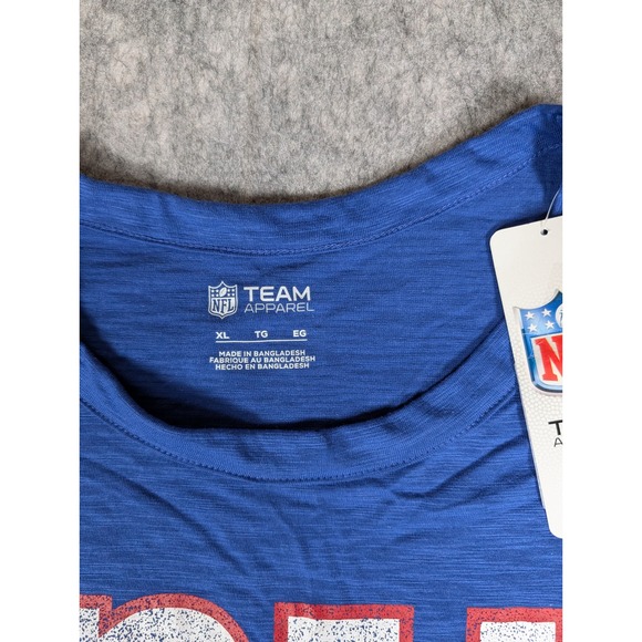 NFL New York Giants Team Apparel T-Shirt Women's Extra Large NY Football‎ - Picture 5 of 7